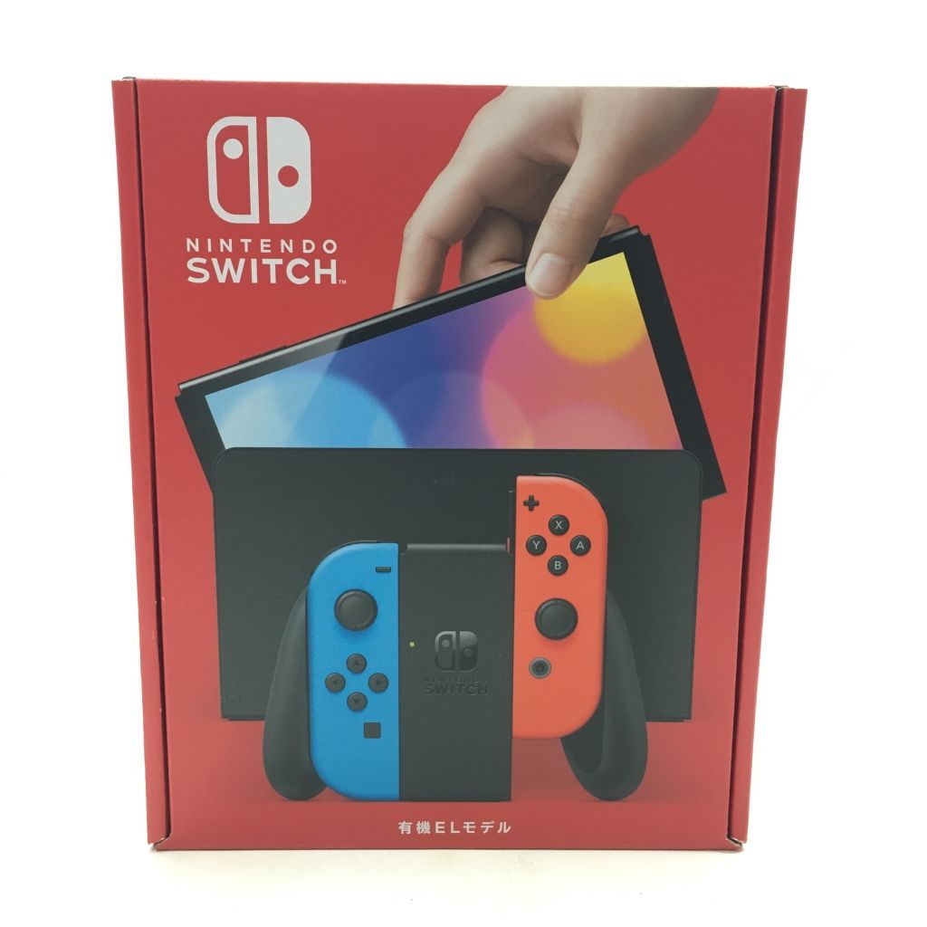 01w-0350 〇 未使用品 Nintendo Switch本体 有機ELモデル Joy-Con(L)ネオンブルー/(R)ネオンレッド  ニンテンドースイッチ【中古品】 - メルカリ