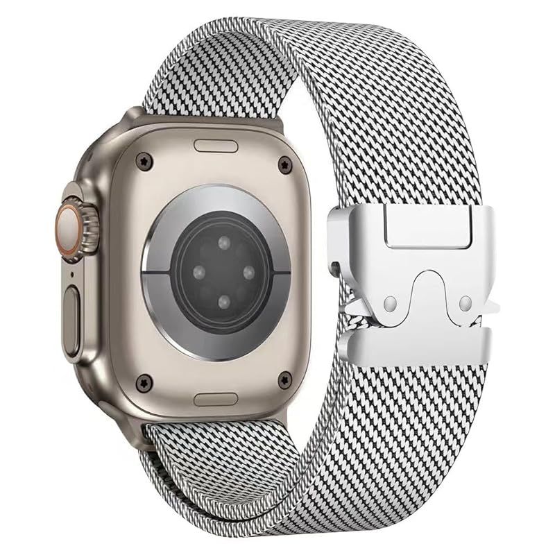 新品】 ミラネーゼループ for Apple Watch バンド 49mm 46mm
