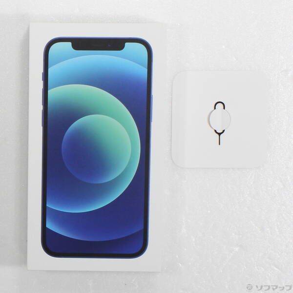 128GB ブルー iPhone12 MGHX3J⁄A Apple 中古 SIM 0 iPhone APPLE