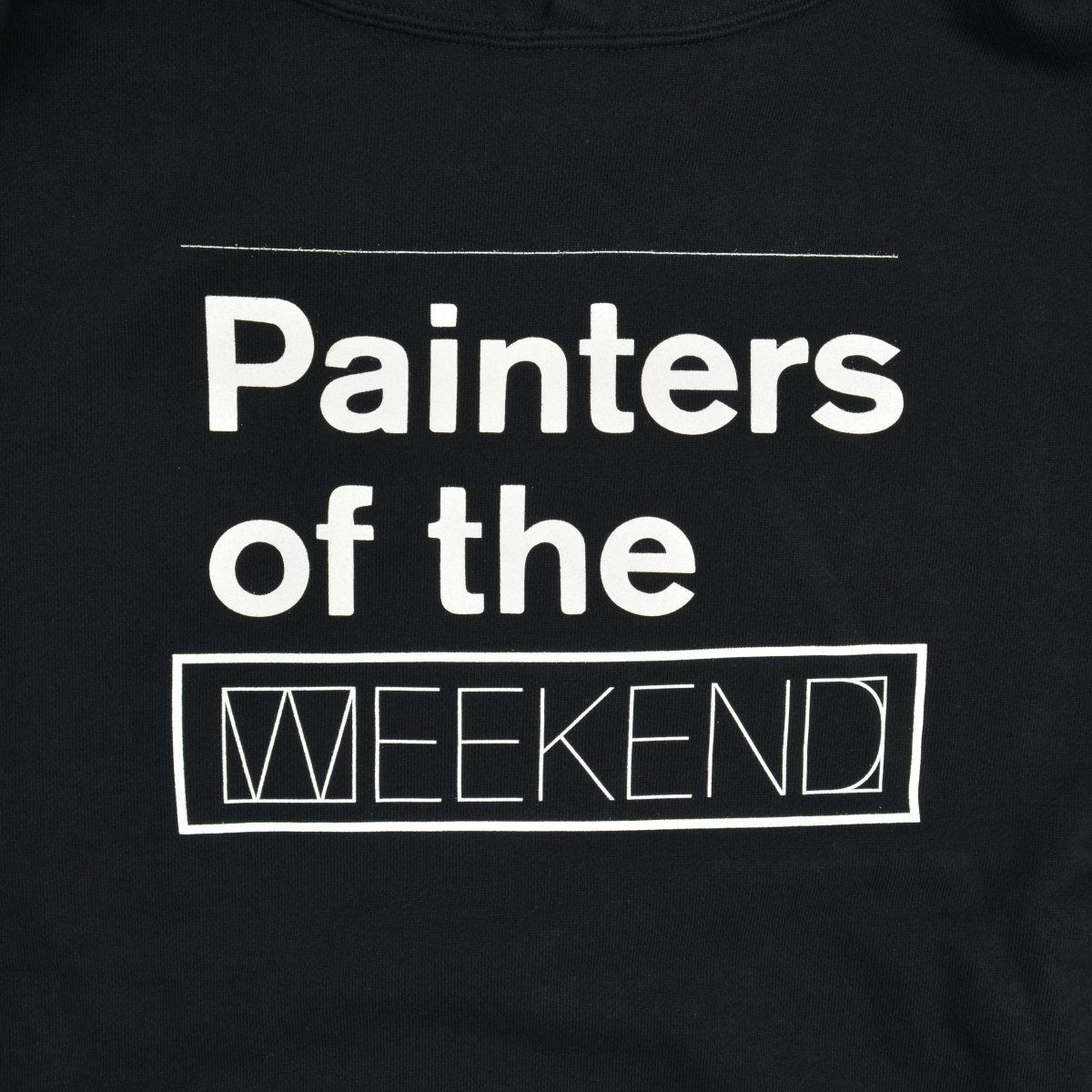 ARTISTPROOF】WEEKEND SEQUEL限定 PAINTERS OF THE _ HOODIE BLACK 