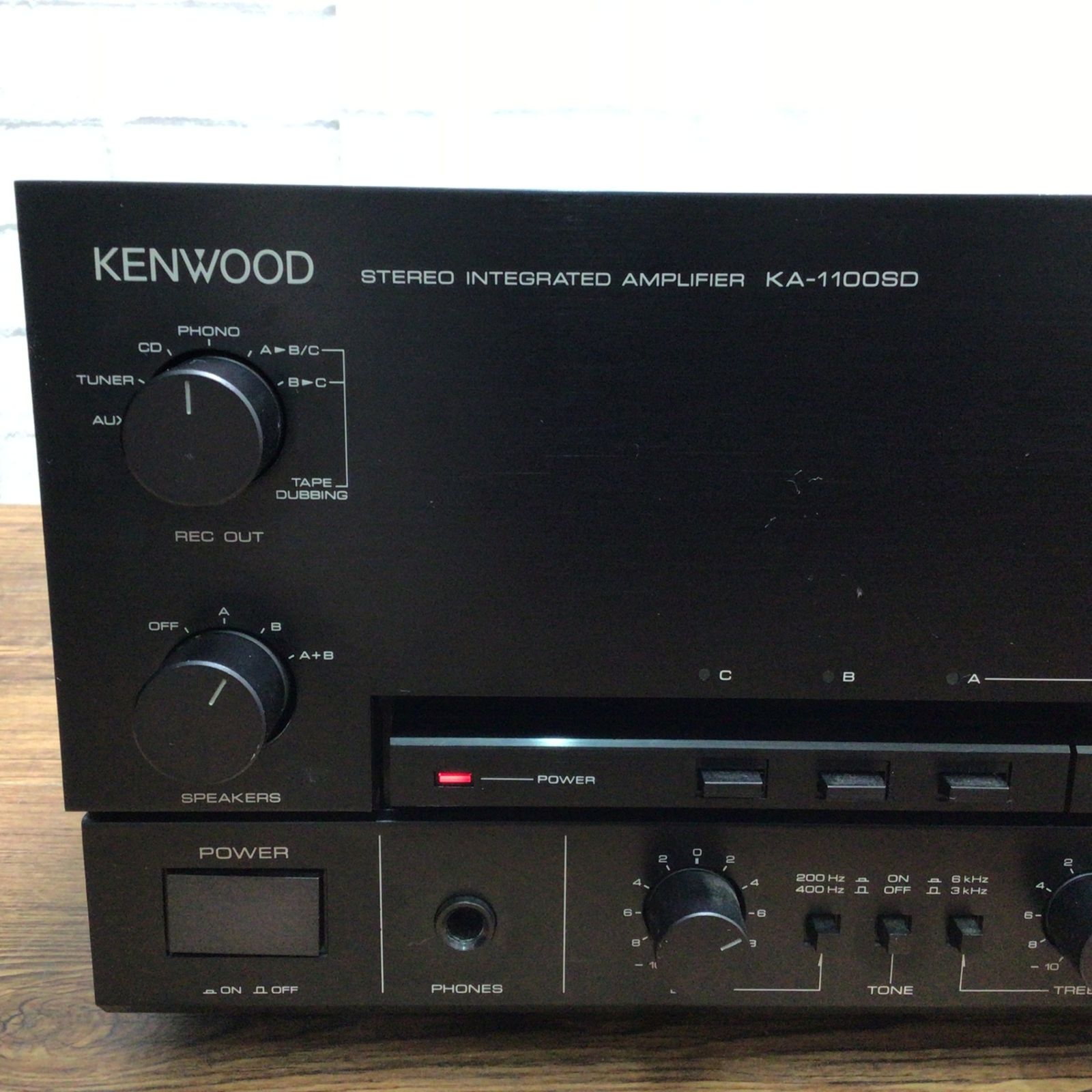 【マツダマン】KENWOOD プリメインアンプ　KA-1100SD 通電確 マツダマン様専用】KENWOOD プリメインアンプ KA-1100SD 通電確 - メルカリ