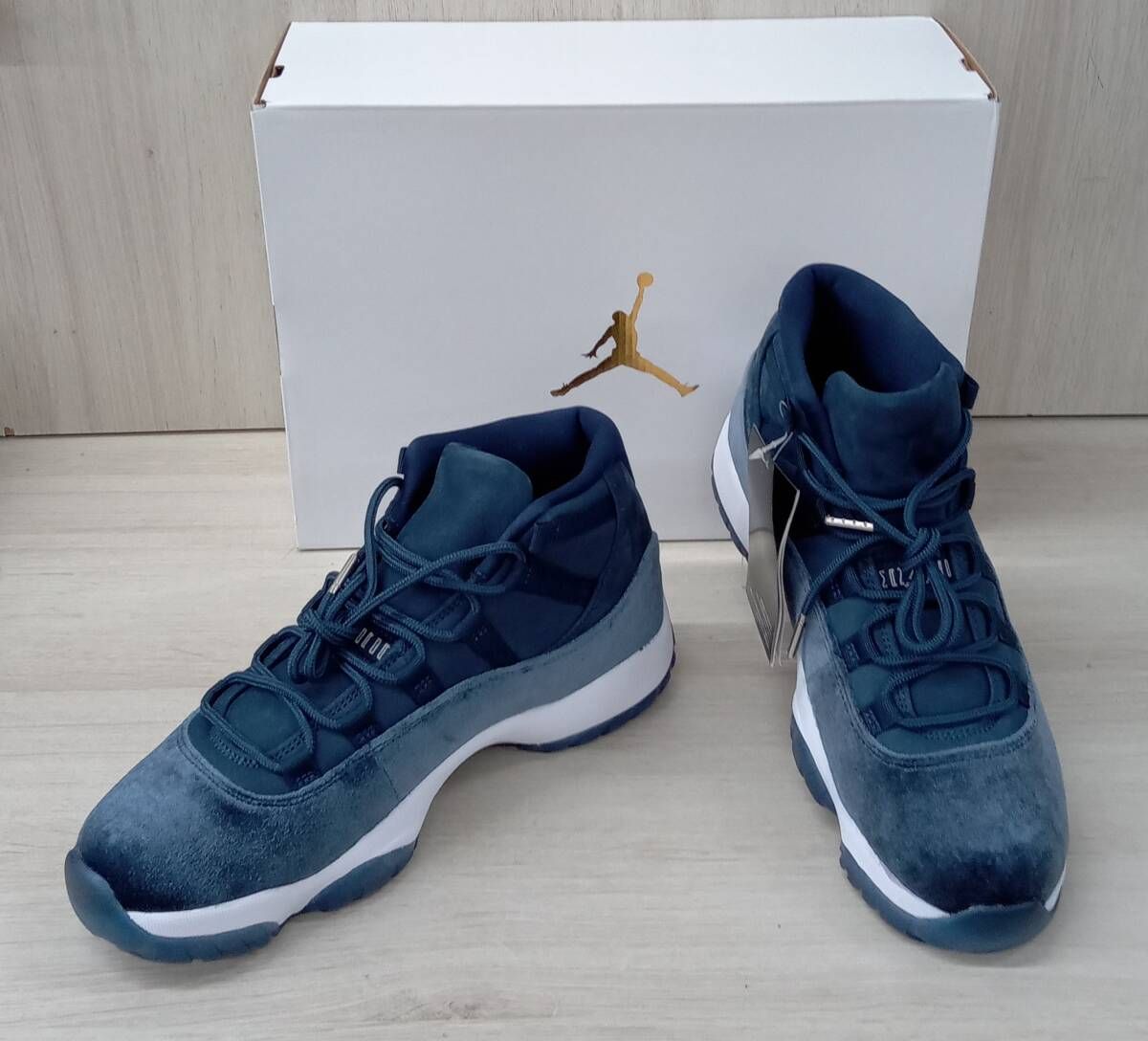 NIKE/ナイキ/スニーカー/AR0715-441/WMNS AIR JORDAN 11 RETRO/Midnight Navy/ネイビー/28cm