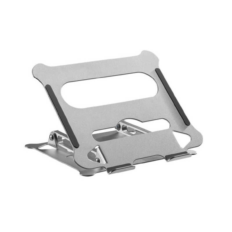 【 新品 未開封 】   グリーンハウス ノートPC/タブレット用アルミスタンド シルバー GH-STNA-SV 未使用 送料無料