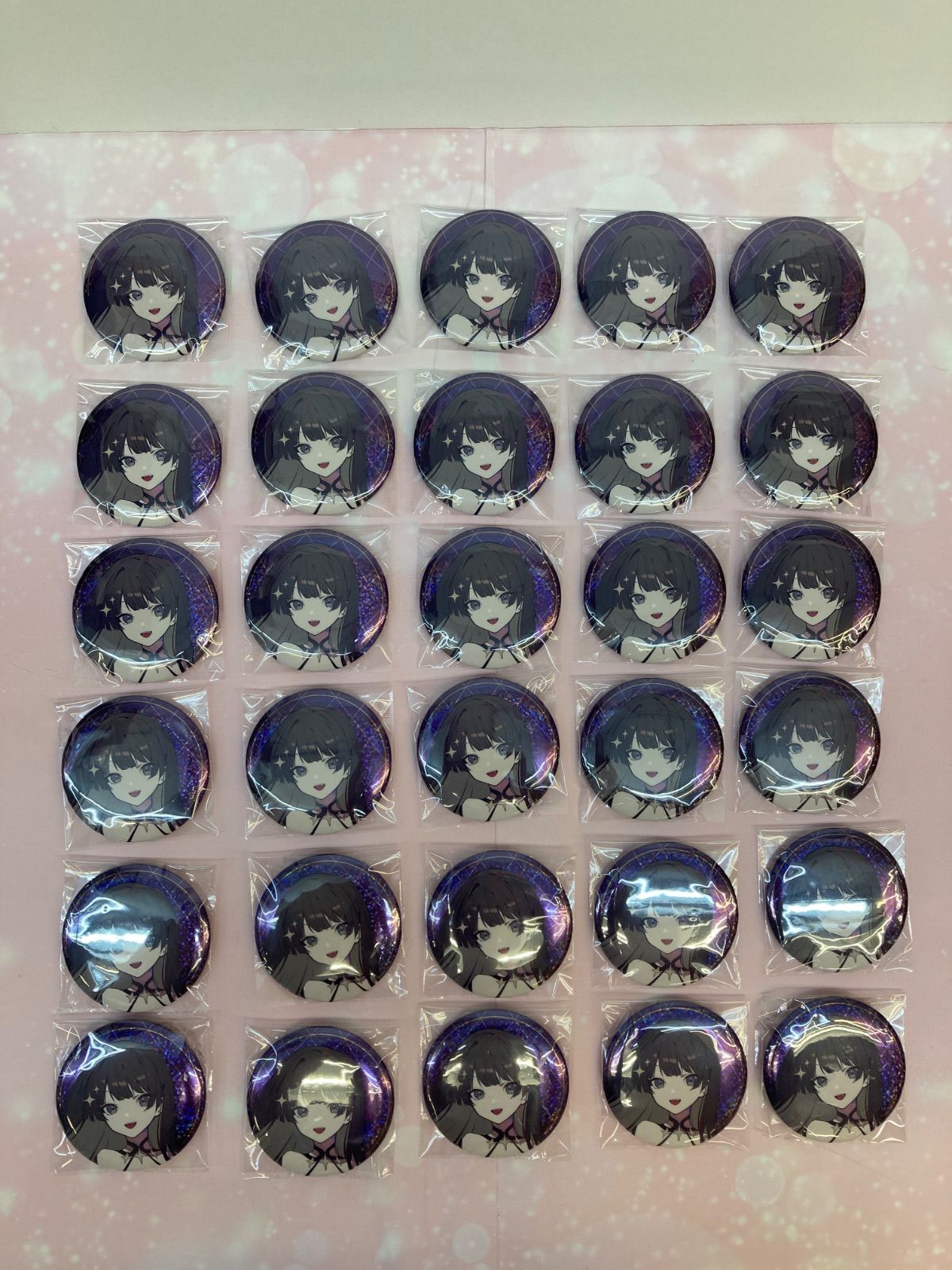 広店】30個セット 月ノ美兎 にじさんじタロット グリッター缶