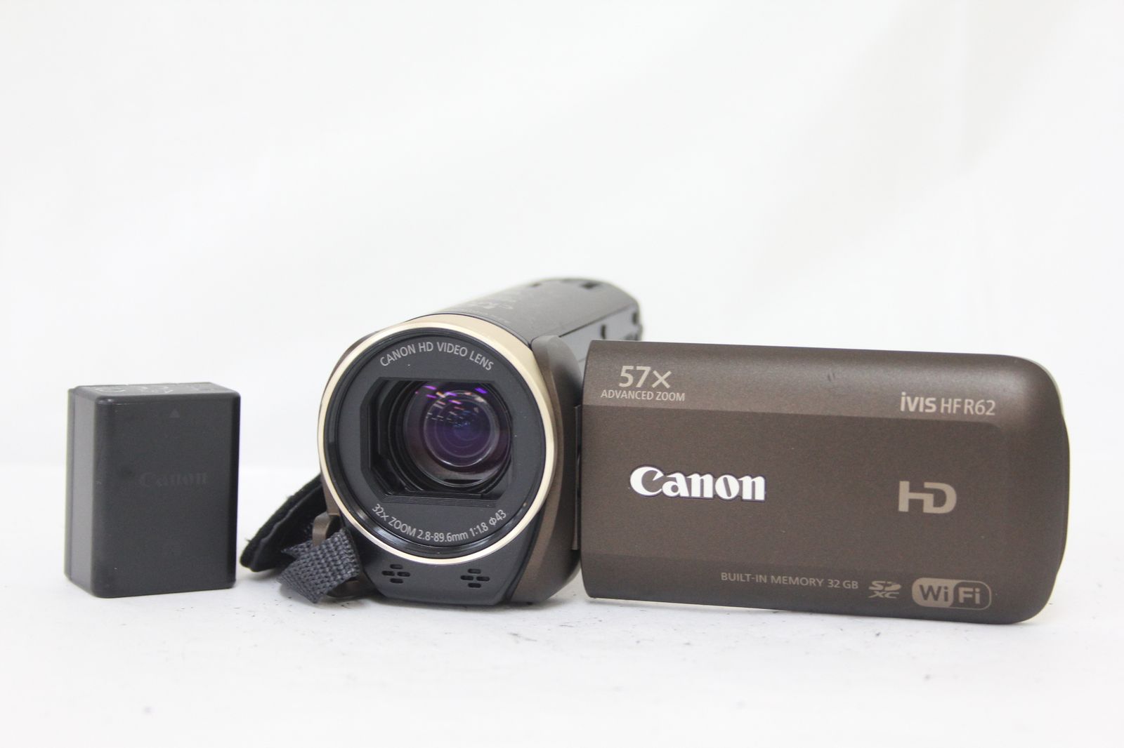 カメラ 【返品保証】 【録画再生確認済み】キャノン Canon ivis HF R62