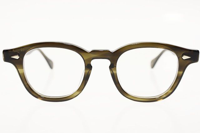 ジュリアス タート オプティカル JULIUS TART OPTICAL 2025 OLIVE GREEN SASA 46-22 PL-002SP アイウェア メガネ 眼鏡 ブランド古着ベクトル ▲ 250616