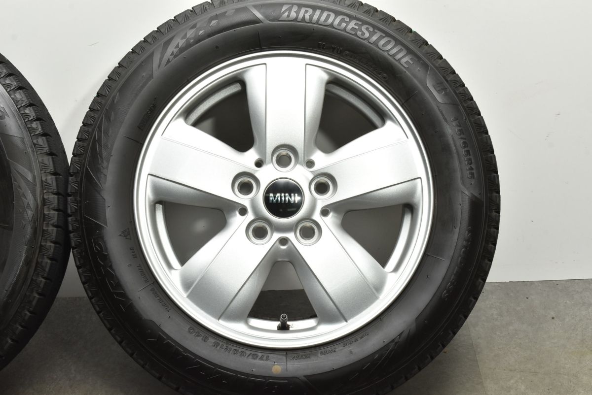 上品なスタイル VRX3】MINI バリ溝 F55 PCD112 +46 5.5J 15in 純正 ミニクーパー タイヤ・ホイール