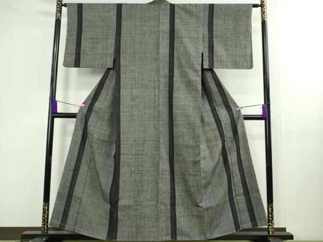 平和屋着物 上 本場結城紬 重要無形文化財 100亀甲 間道 松坂屋扱い ♥ DZAA9992kh5