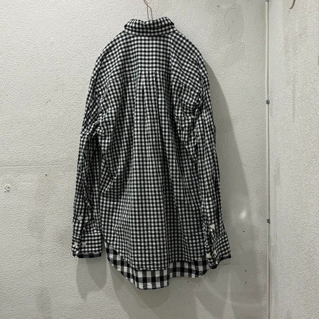 TSTS ティーエスティーエス 23AW LAYERED DOUBLE GINGHAM SHIRT 