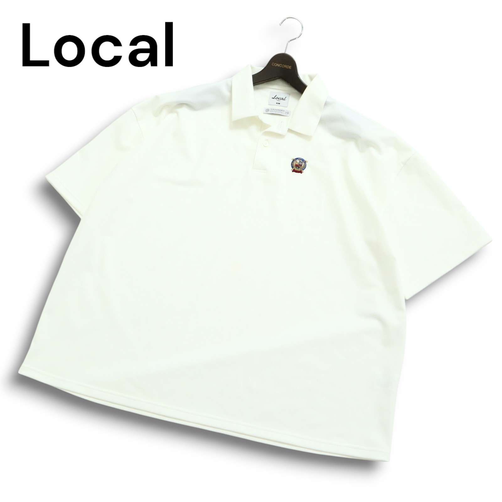 Local Golf(ローカルゴルフ) ポロシャツ Local GOLF × 10匣 | OG Logos S/S POLO | Navy