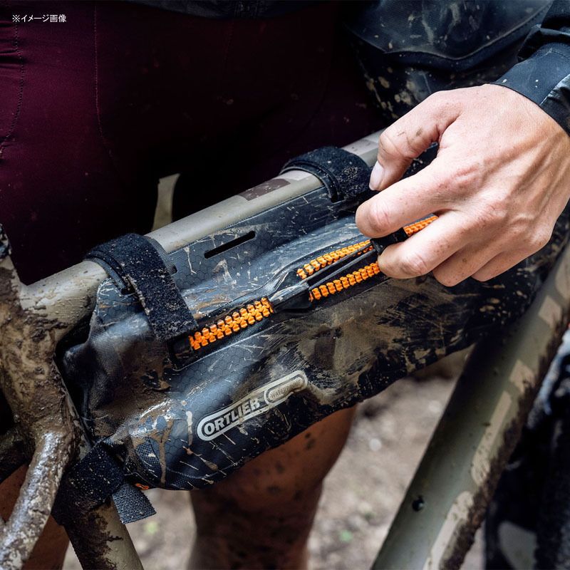 ORTLIEB オルトリーブ フレームパック トップチューブ バイクパッキング 防水サイクルバッグ ブラックマット 3L BRIGHTFACE_UK