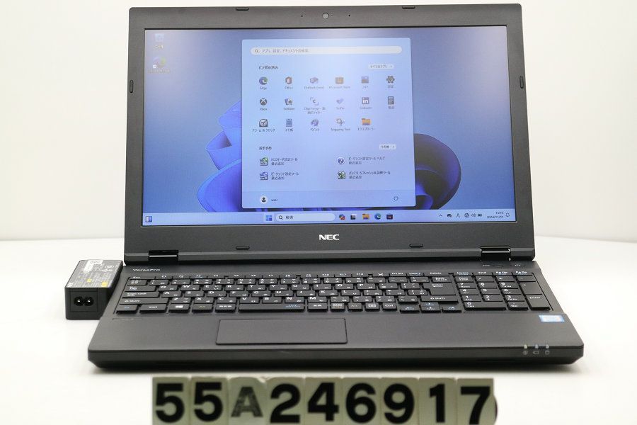 NEC PC-VKT16XZG4 Core i5 8250U 1.6GHz/8GB/256GB(SSD)/DVD/15.6W/FWXGA(1366x768)/RS232C/Win11 【55A246917】