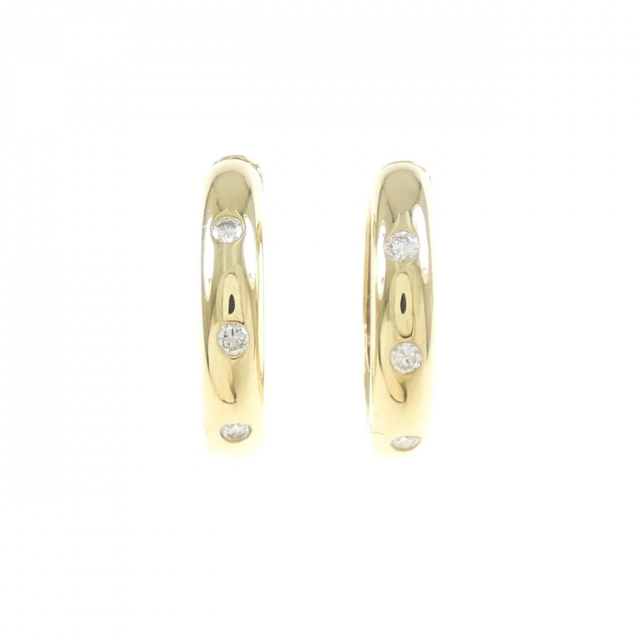 K18YG ダイヤモンド イヤリング 0.20CT