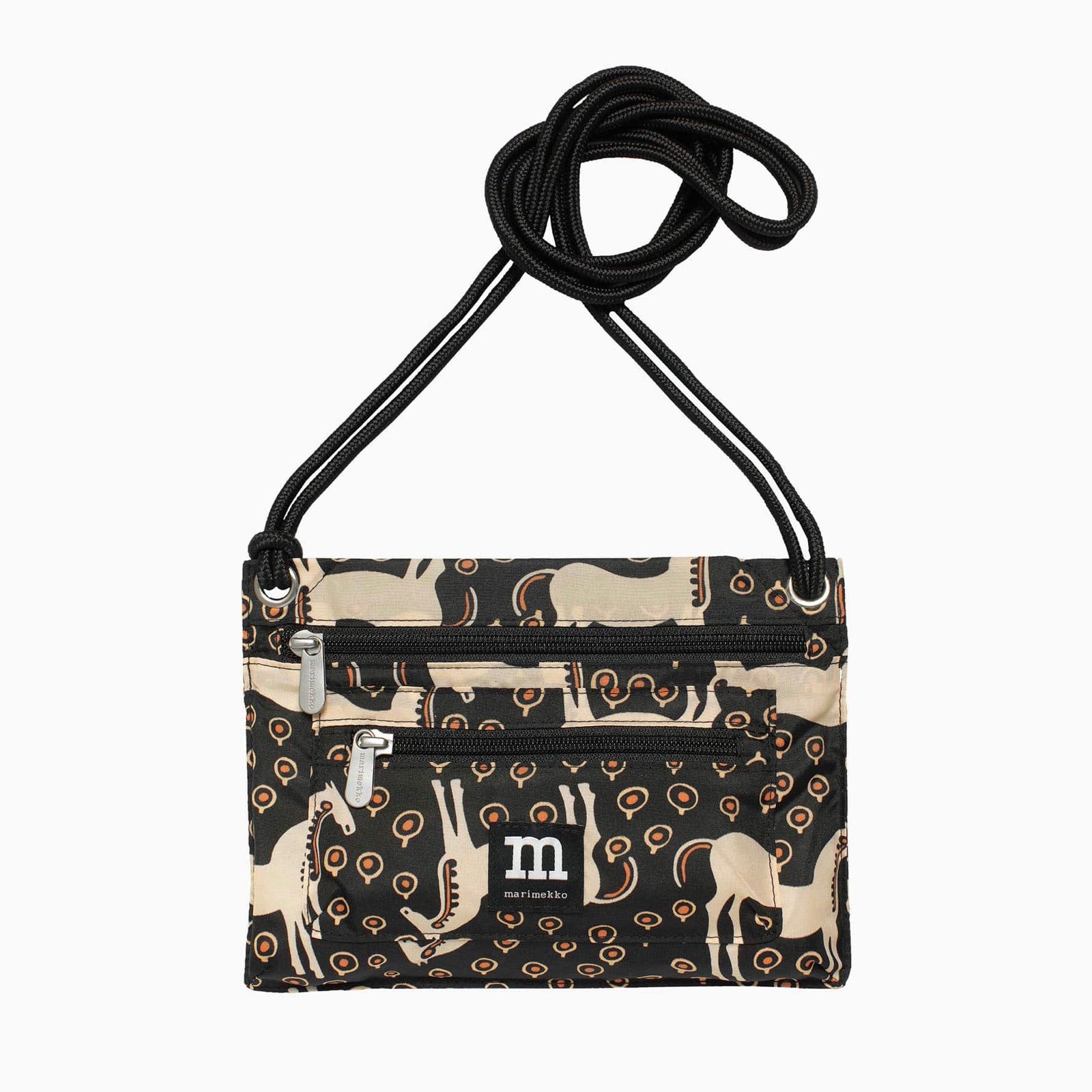 marimekko マリメッコ　Musta Tamma トラベルバッグ marimekko マリメッコ Musta Tamma トラベルバッグ - メルカリ