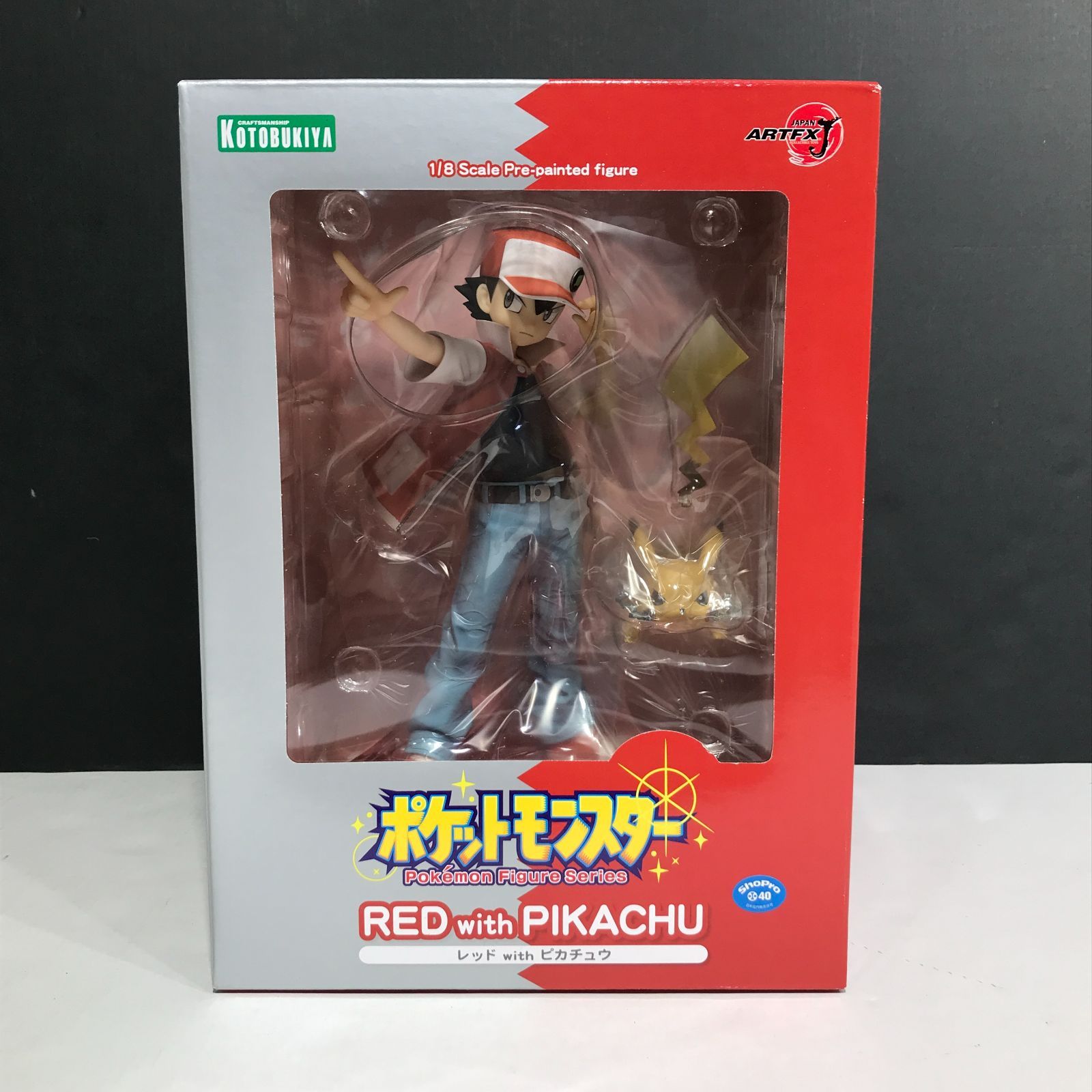 ポケモン レッドwithピカチュウ 1/8スケール フィギア コトブキヤ