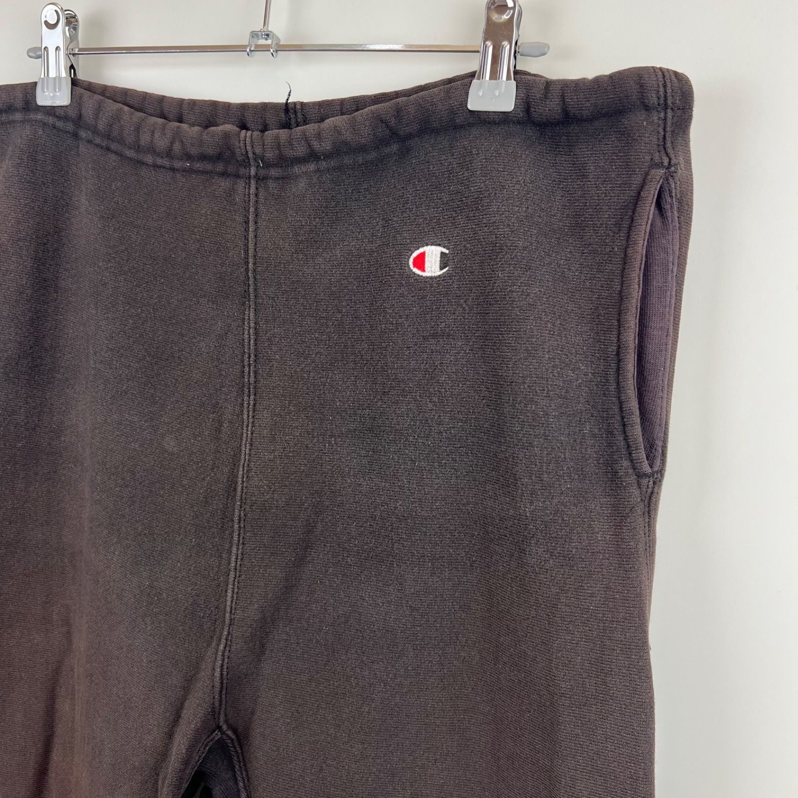 専用　champion reverse weave 80s トリコタグ フェード Champion REVERSE WEAVE 80s 中期 USA XL black fade pants