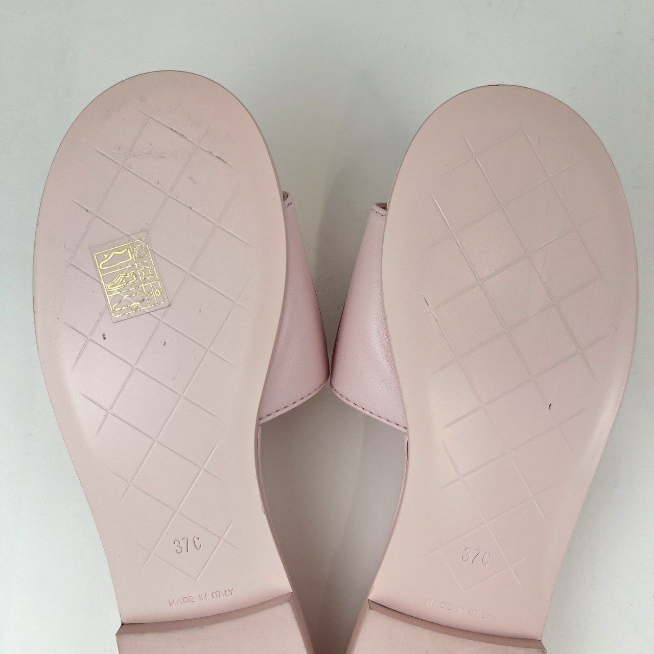 CCロゴ キルティングビーチサンダル