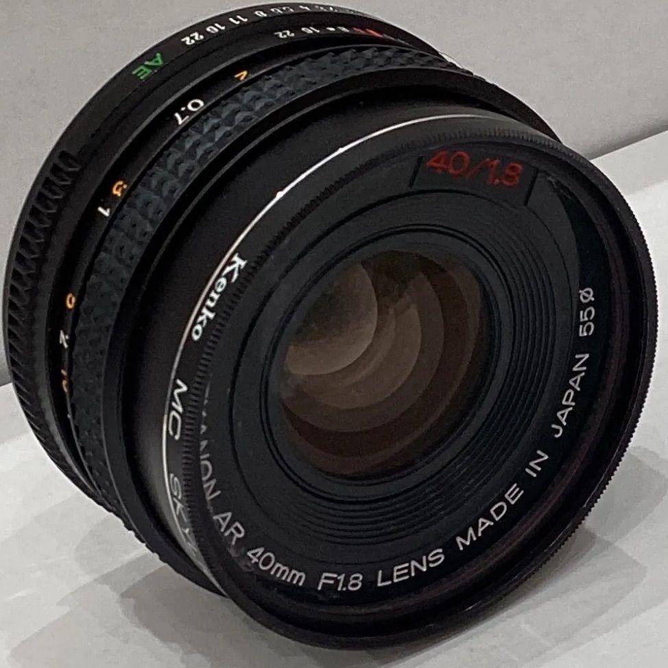 名玉 Konica Hexanon AR 40mm f1.8 パンケーキレンズ KONICA HEXANON AR 40mm F1.8 パンケーキ C069 - メルカリ