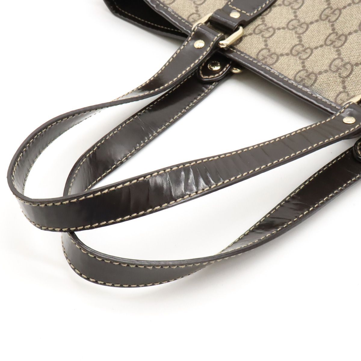 GUCCI グッチ GGスプリーム GGプラス トートバッグ ショルダーバッグ  