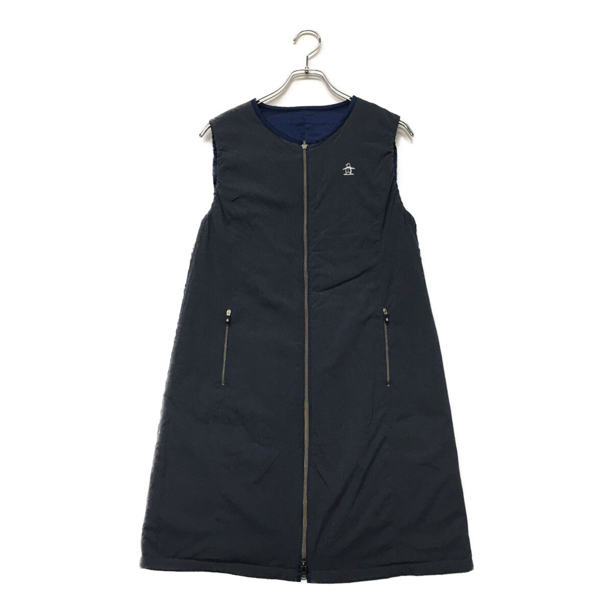 レディース マンシングウェア Munsing wear ワンピース M ネイビー