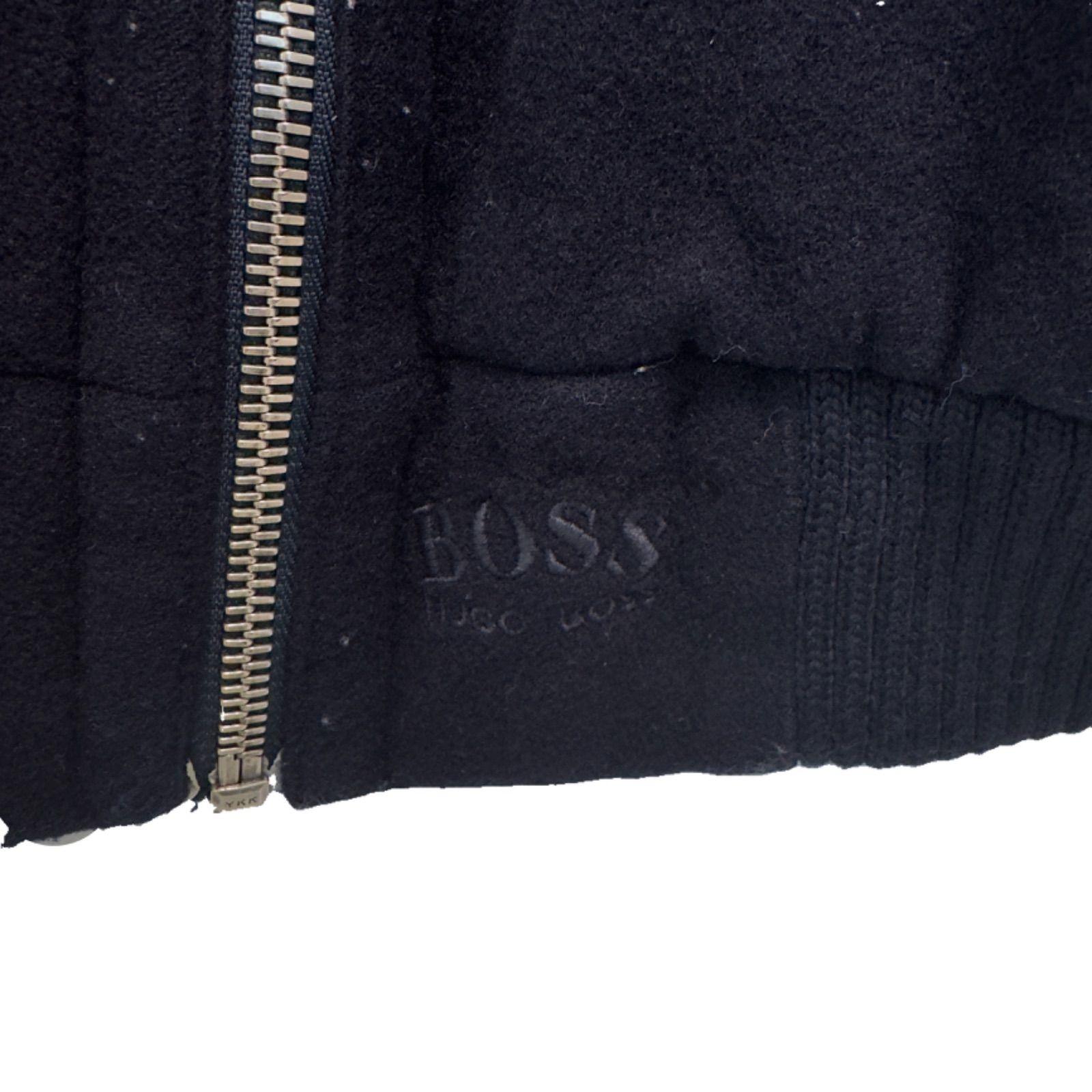 HUGO BOSS ヒューゴボス カシミヤ混ウール 中綿入りコート XL相当 HUGO BOSS ヒューゴボス コート メンズ チェスターコート