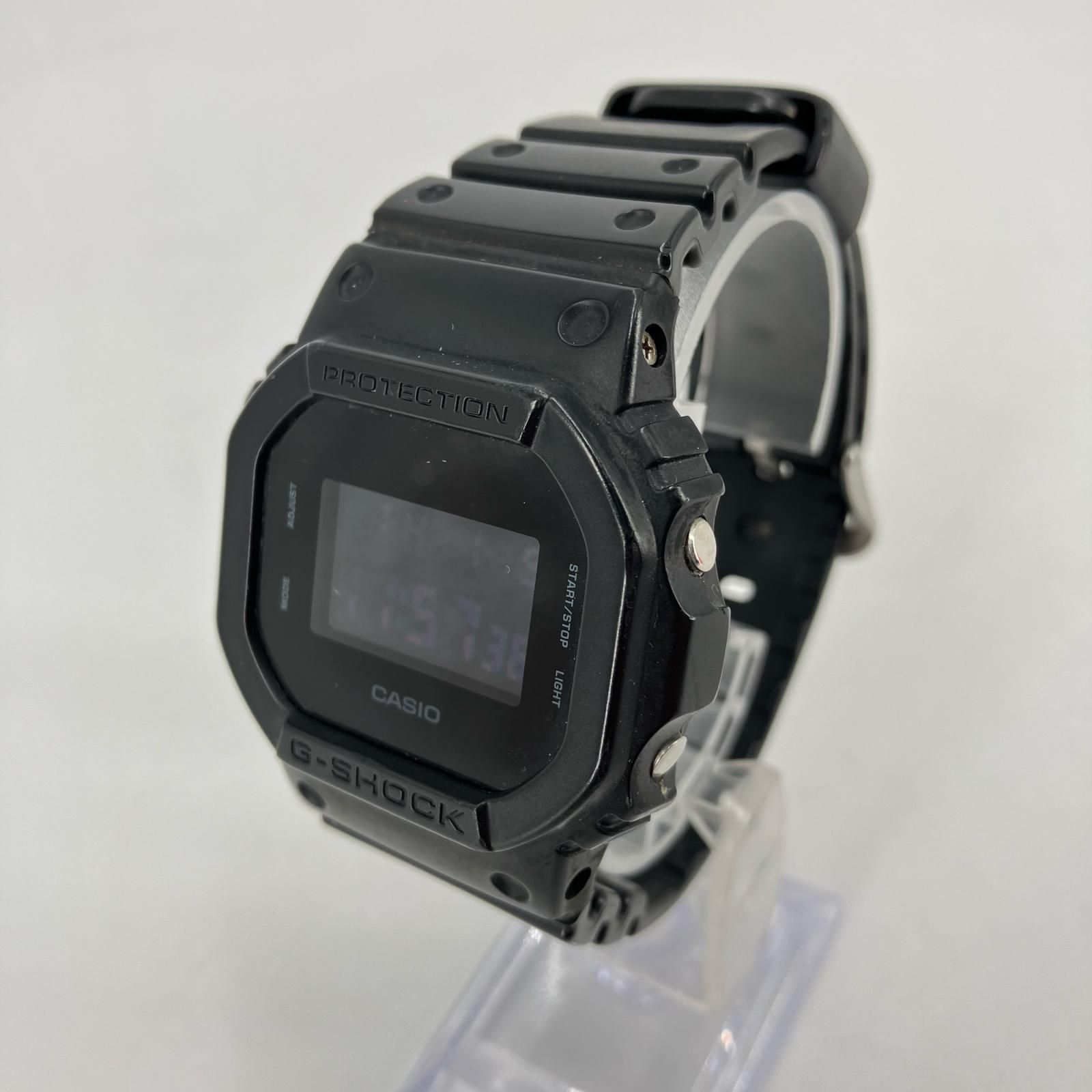 【イオン広店】 中古 G-SHOCK | ジーショック 腕時計 デジタルクォーツ 5600 SERIES DW-5600BB-1JF ブラック 【131】