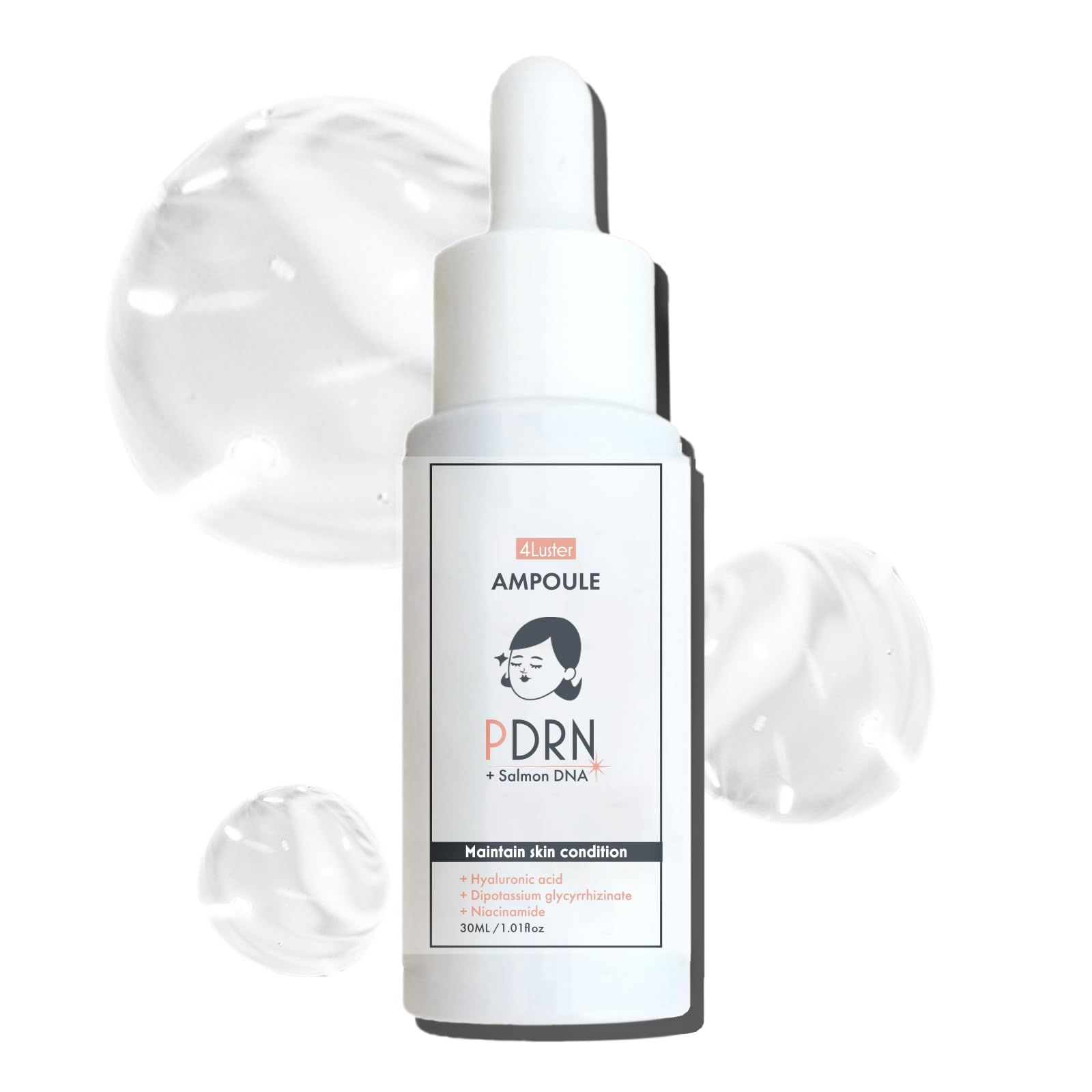 PDRN美容液】4Luster(フォーラスター) PDRNアンプル 30ml 国内