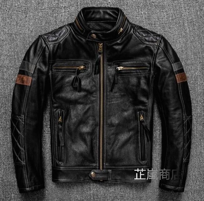 ライダースジャケットメンズファッション バイクレザー