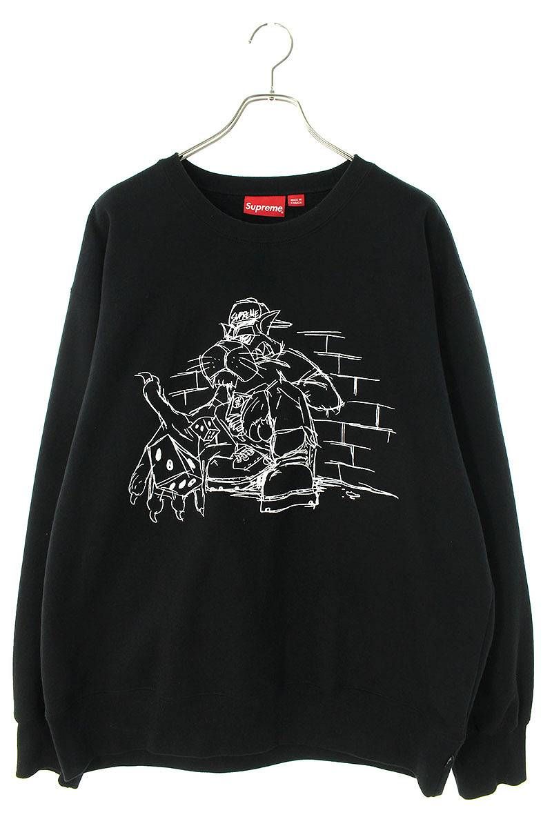 名古屋】シュプリーム トレーナー スウェット DICE CREWNECK 21AW