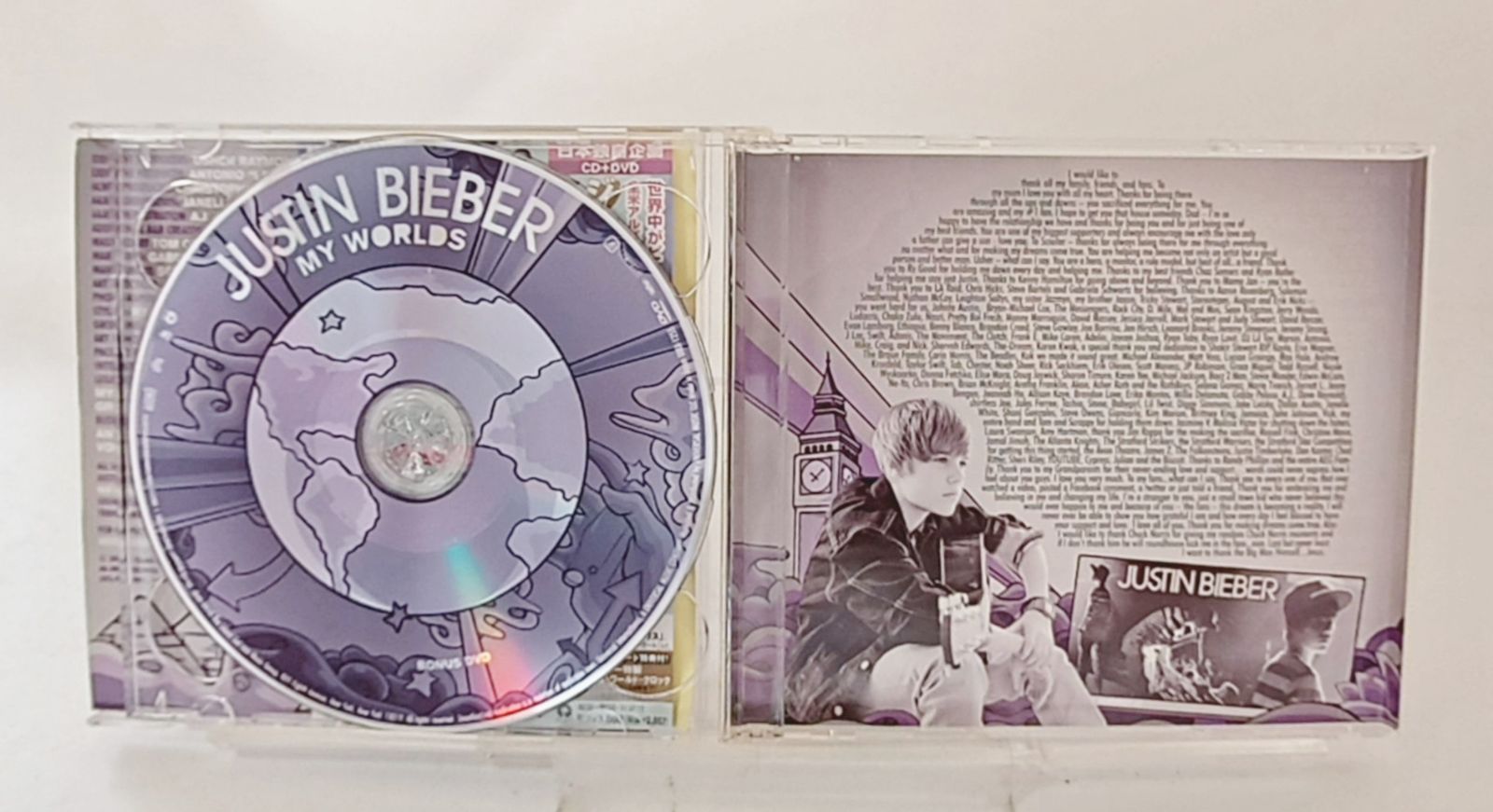 国内盤CD☆ジャスティン・ビーバー/Justin Bieber□ マイ・ワールズ