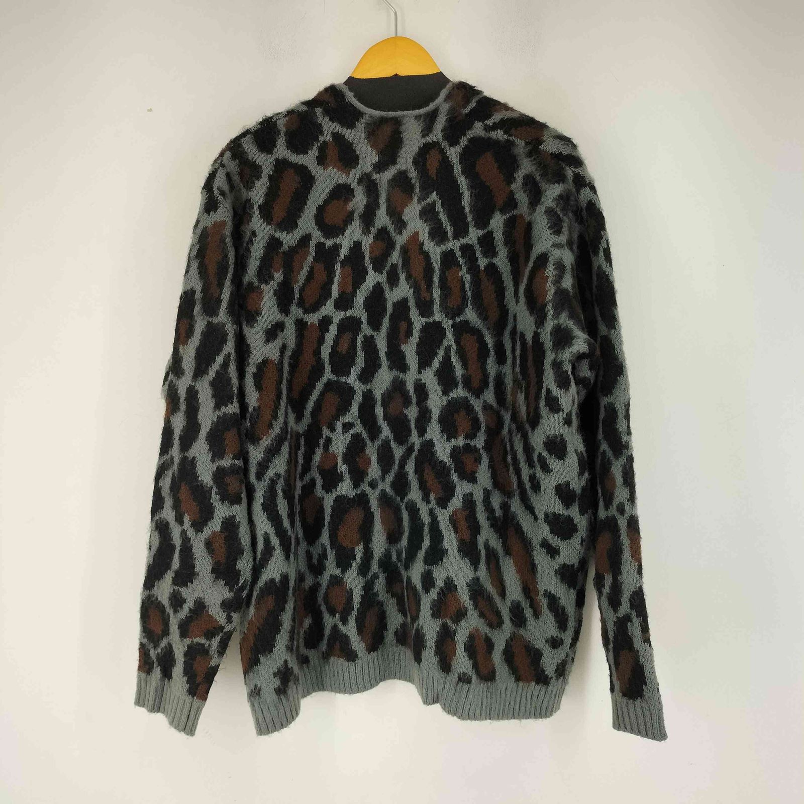 ペニーズ 別注 ビッグシルエット モヘアタッチ レオパード カーディガン ペニーズ PENNEYS 別注 ビッグシルエット モヘアタッチ