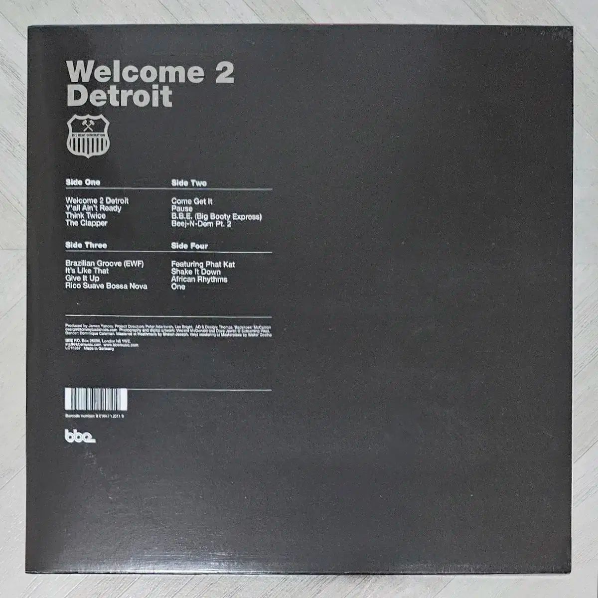 【現品限り一斉値下げ!】 J-ディラ J Dilla ー Welcome 2 Detroit LP