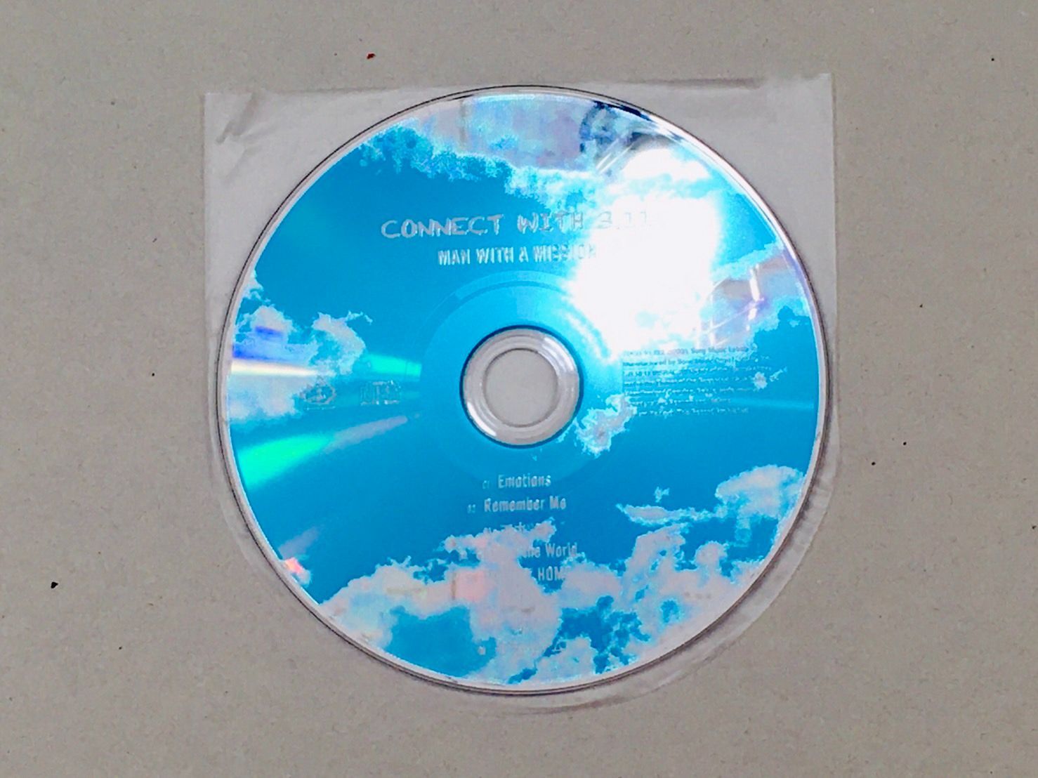 マンウィズアミッション　限定CD CONNECT WITH 3.11 MAN WITH A MISSION - 【限定販売】CONNECT WITH 3.11 ライブ