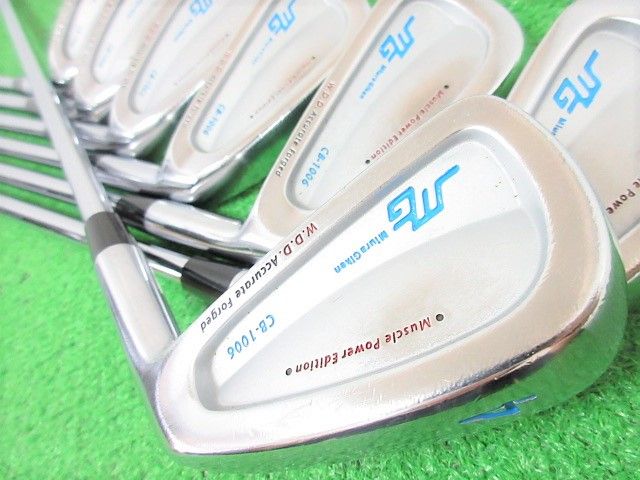 三浦技研 CB-1006 アイアンセット 7本 #4-Pw モーダス120(S 三浦技研 CB-1006 アイアンセット 7本 #4-Pw モーダス120(S