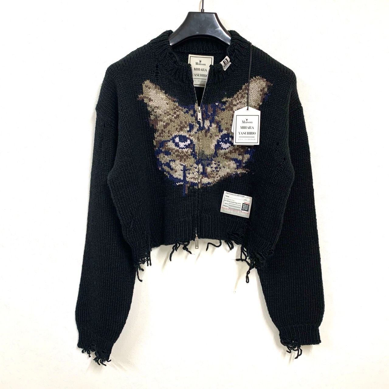 Maison MIHARA YASUHIRO】メゾン ミハラヤスヒロ/CAT INTARSIA KNIT