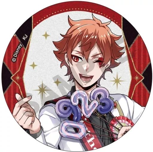 中古】バッジ・ビンズ エース・トラッポラ 「ディズニー ツイステッド