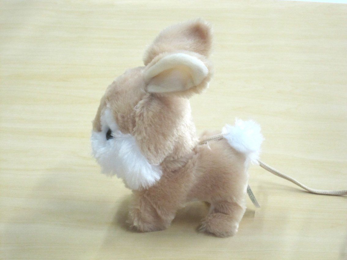 電池で動くぬいぐるみ ピョンピョンロッピー