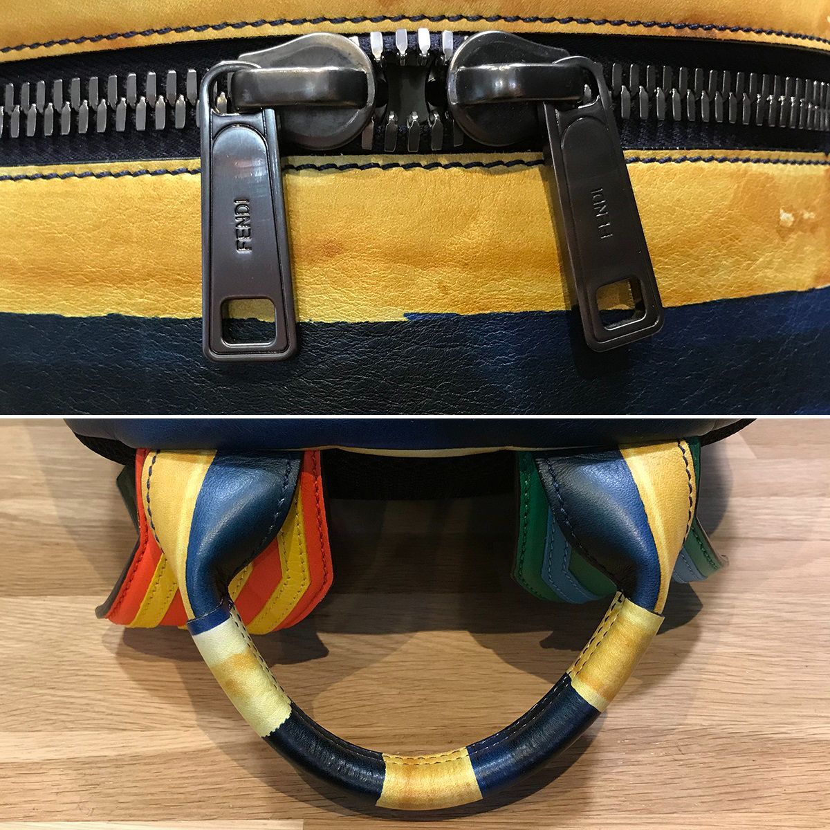 美品 フェンディ 激レア ジョンブース コラボ リュックサック バックパック