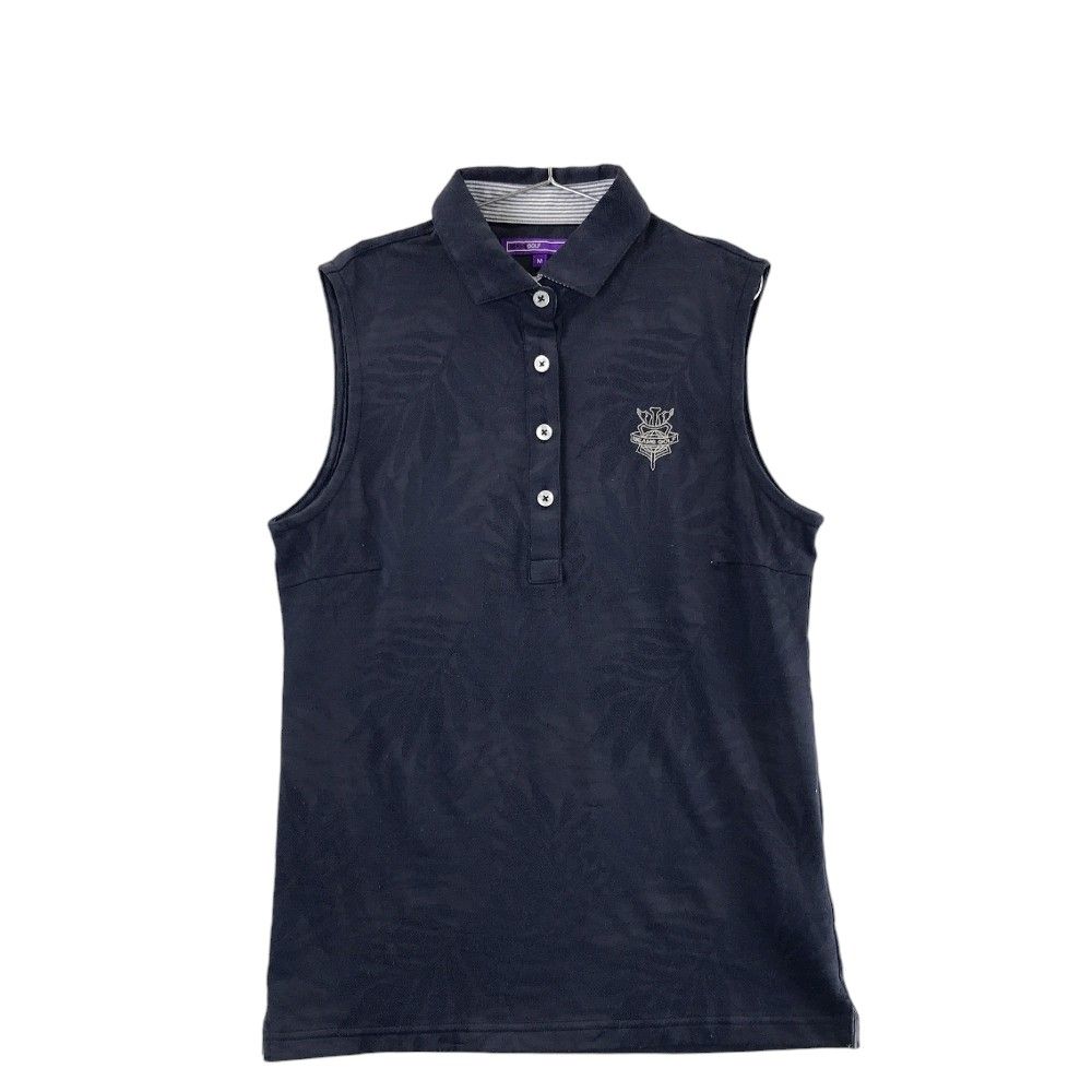 サイズ：M BEAMS GOLF ビームスゴルフ ノースリーブポロシャツ