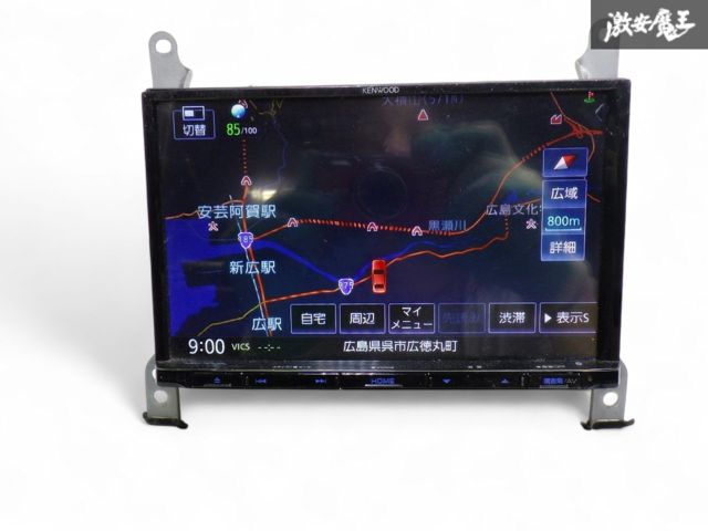 保証付 即発送 地図データ2018年 KENWOOD ケンウッド 彩速ナビ MDV-S706L フルセグ ハイレゾ Bluetooth DVD