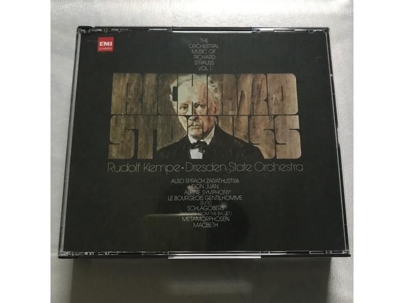 ルドルフケンペ Rudolf KEMPE R.シュトラウス:管弦楽曲全集 第1集 ツァラトゥストラはかく語りき アルプス交響曲他