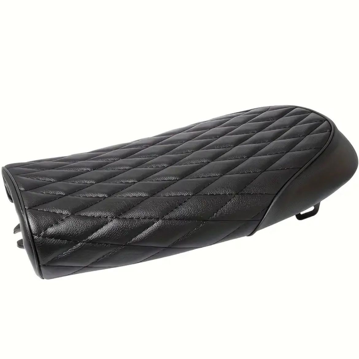 モーターサイクルレーシングシート ユニバーサル仕様 ヴィンテージスタイル クッション フラットボトム設計 カスタム対応シート ホンダCB CL CB500 CB550 CB750対応 シンプル構造 快適座面 高密度パッド レトロデザイン 軽量フレーム