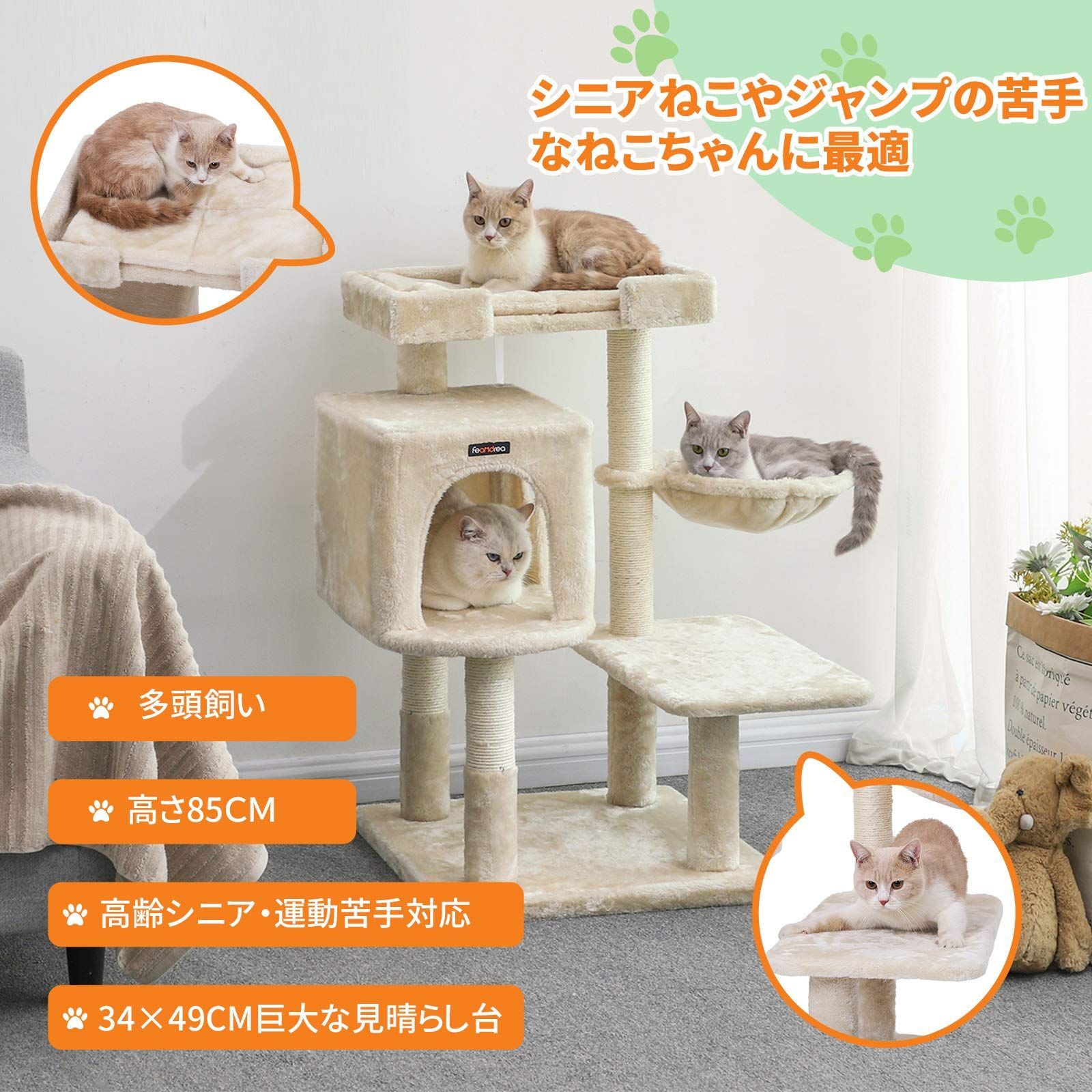 巨大ハウス 大きい猫にピッタリ