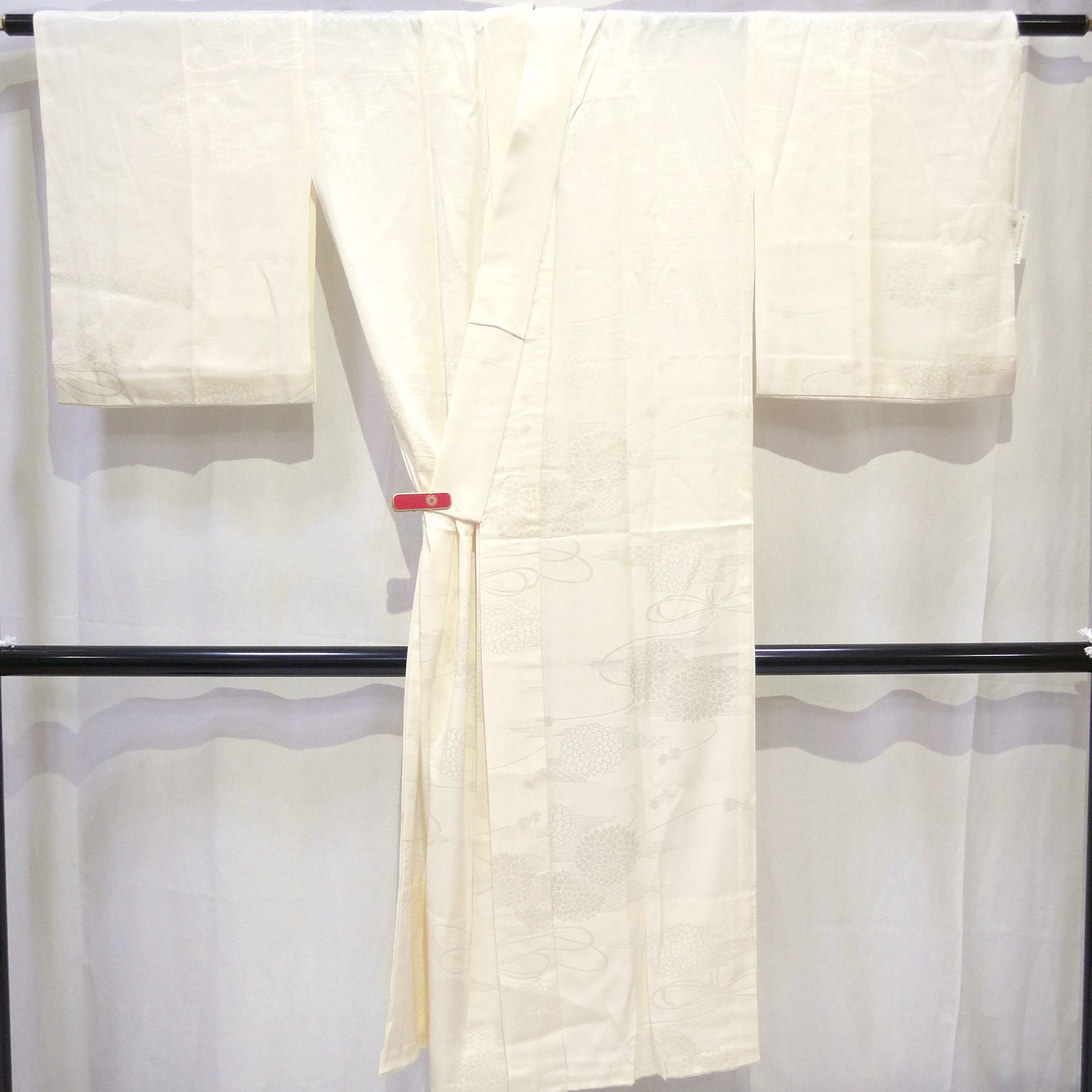 正絹 襦袢 着物 菊花 No.200701-0391 梱包サイズ60