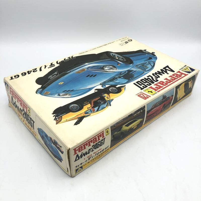 中古】ｱｵｼﾏ 1/20 ﾌｪﾗｰﾘ ﾃﾞｨｰﾉ 246 GT 未組立品[13] - メルカリ