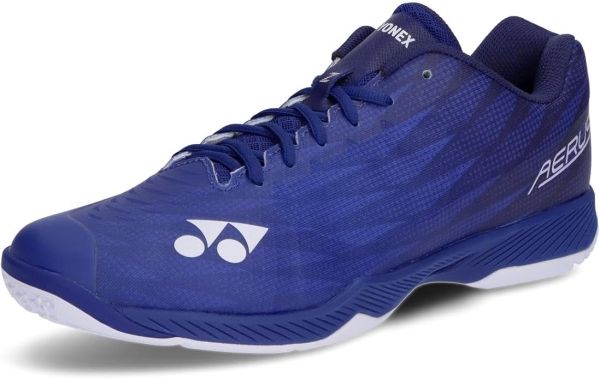 【新品・2営業日で発送】YONEX ヨネックス パワークッションエアラスZワイド (SHBAZ2W) 色 : ネイビーブルー サイズ : 23.5 