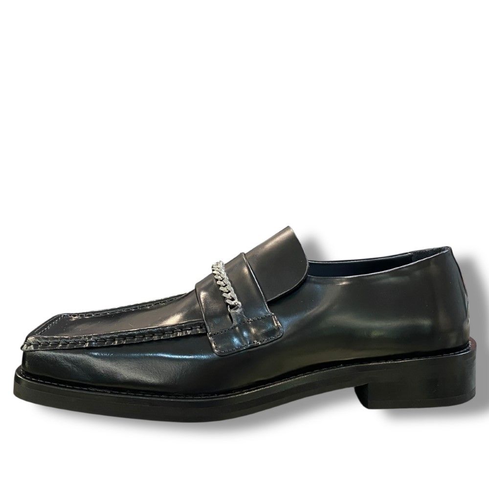 MARTINE ROSE SQUARE TOE LOAFER BLK サイズ43 ブラック
