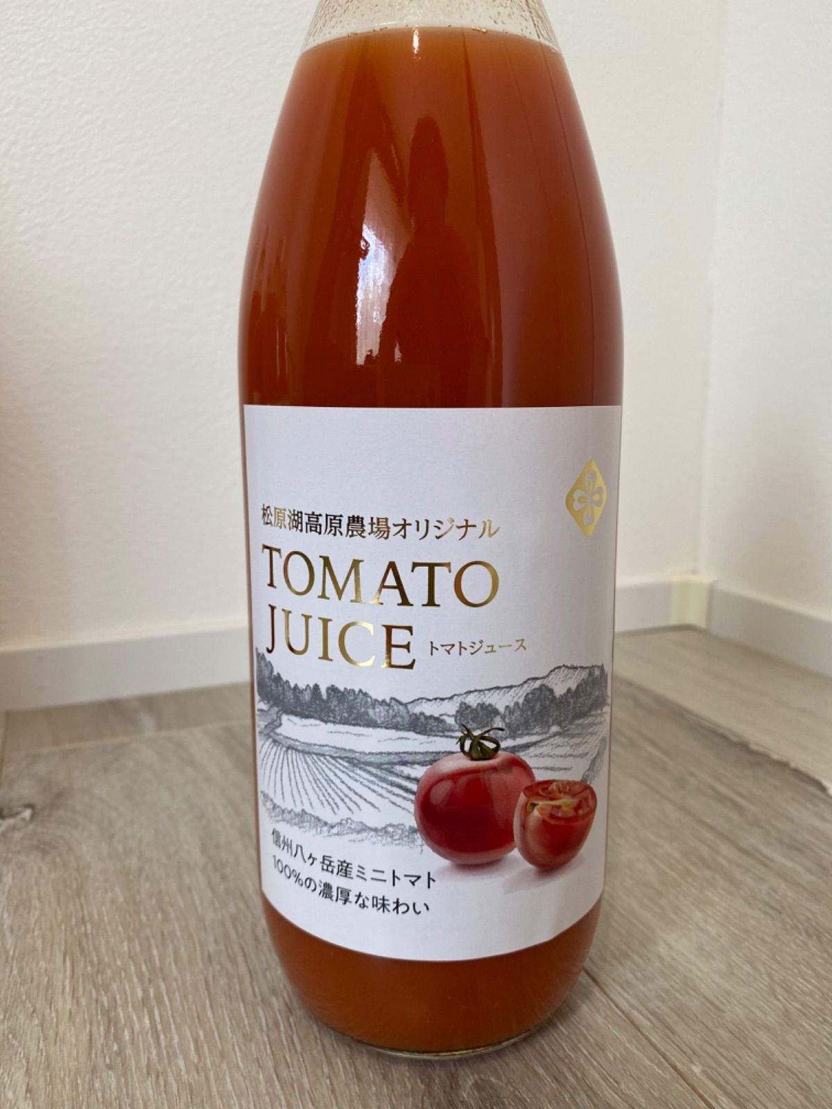 トマトジュース１㍑　６本入 北海道産】大雪山トマトジュース［無塩］1000ml×6本入のお