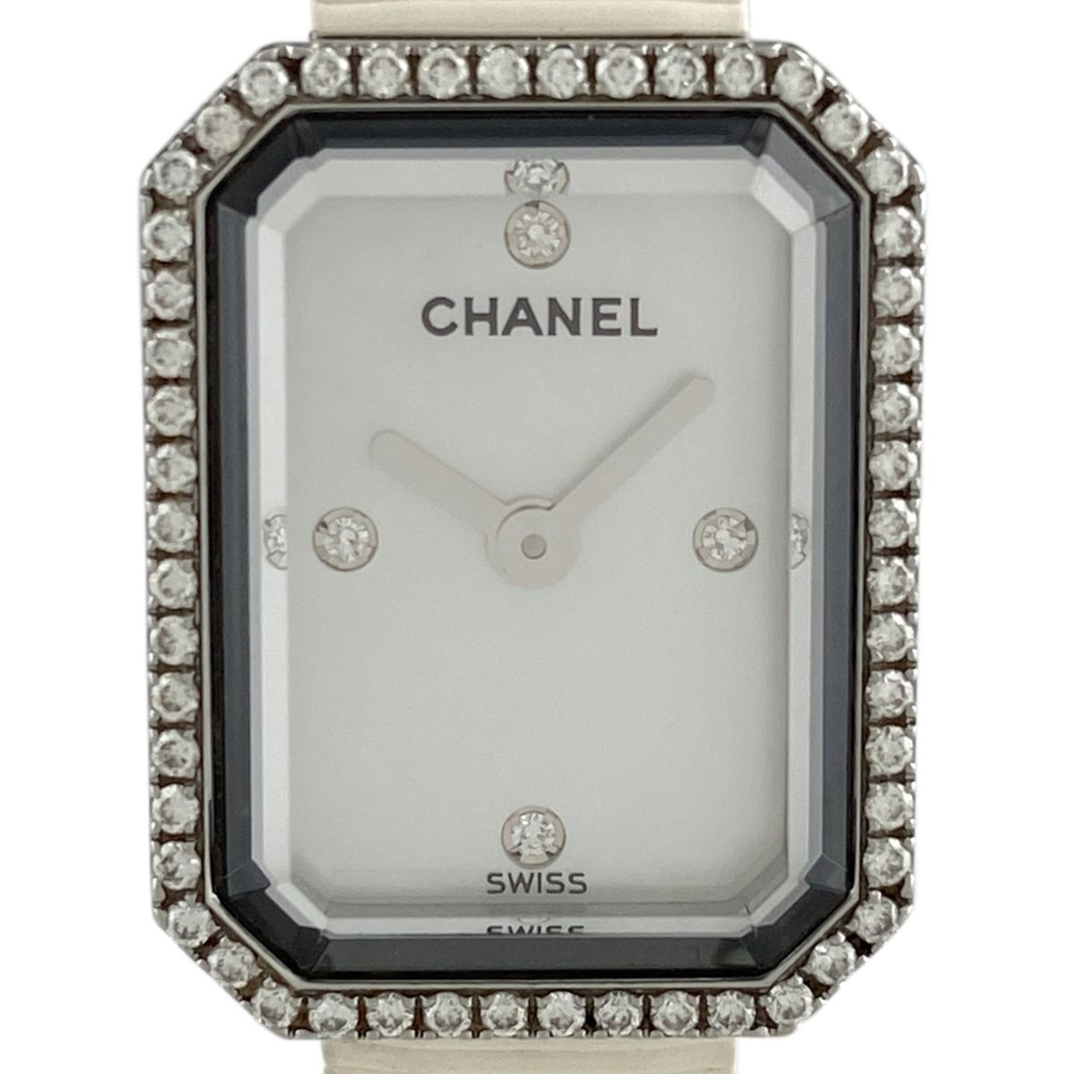 シャネル CHANEL プルミエール H2433 腕時計 SS ラバー ダイヤモンド ...