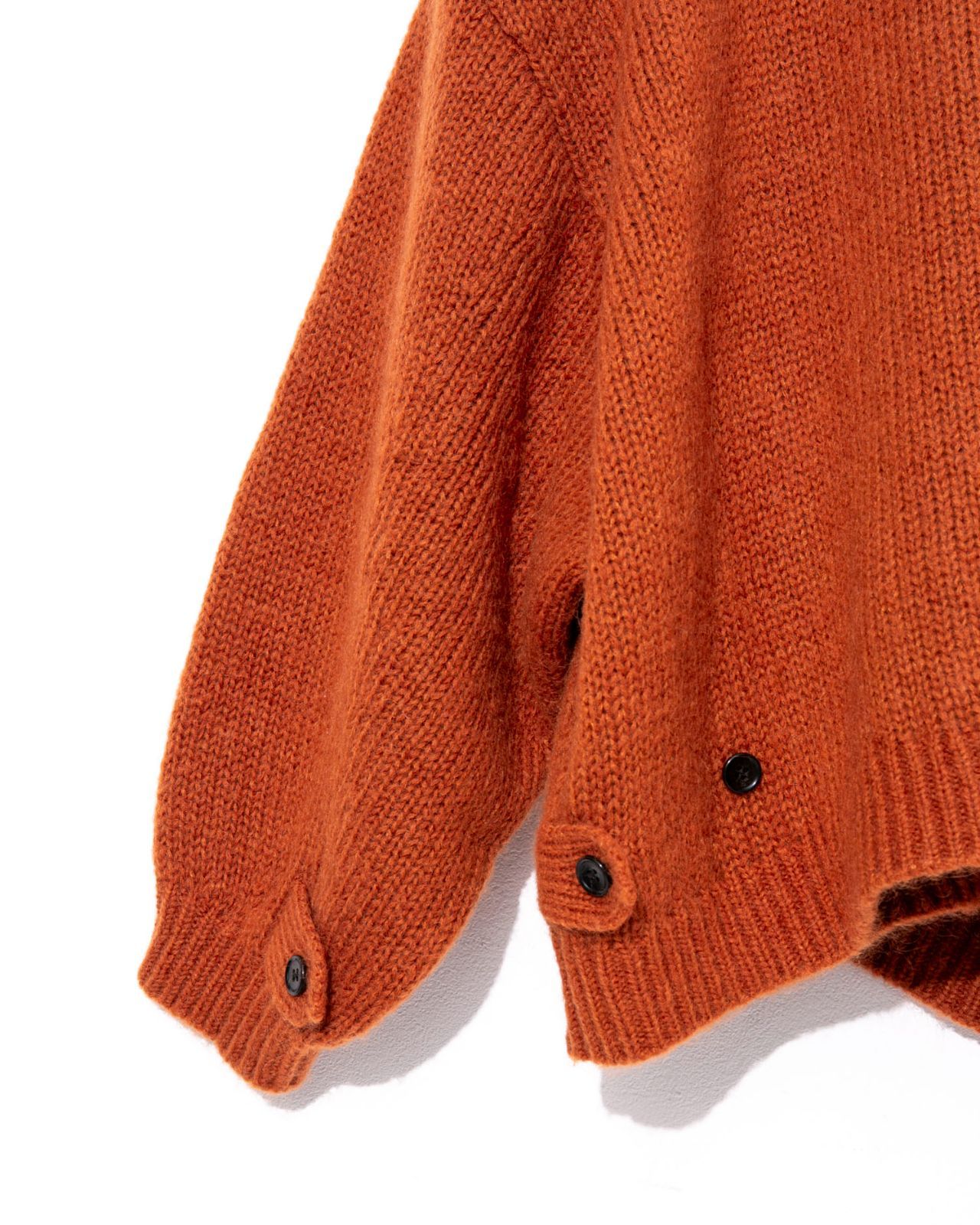 VOAAOV ヴォアーブ MOHAIR KNIT Blouson Cardiganモヘアブルゾン